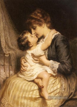 Motherly Liebe Ländliche Familie Frederick E Morgan